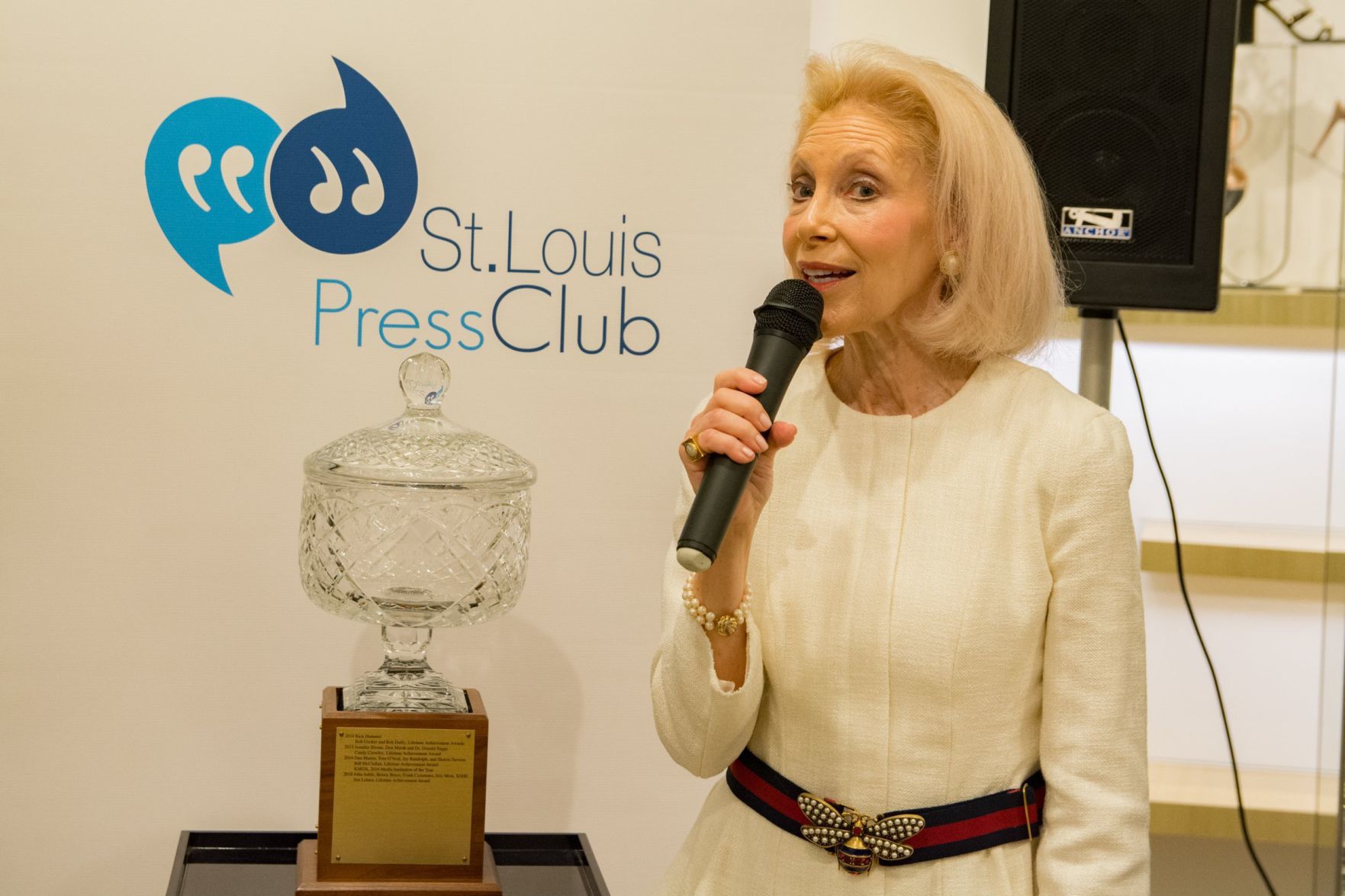 Joan Lee Berkman, Event Chair and President-Elect St. Louis Metropolitan Press Club